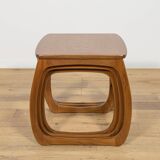 Tables gigognes en teck du milieu du siècle de Parker Knoll, années 1960, Royaume-Uni, lot de 3