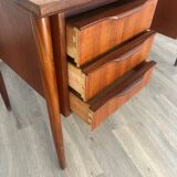 Scandinavian desk with 6 drawers from the 50s/60s