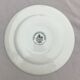 Series of 6 flat plates in English porcelain