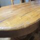 Monastery table with Occitan cross + 4 chairs - 20th century