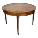 Louis XVI Style Speckled Mahogany Gueridon Table, 19th Century