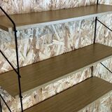 60s 70s OAK String shelf wall shelf String shelf Danish Design Denmark