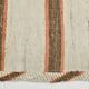2x8 Brown & Beige Kilim Runner Rug, 71x260Cm