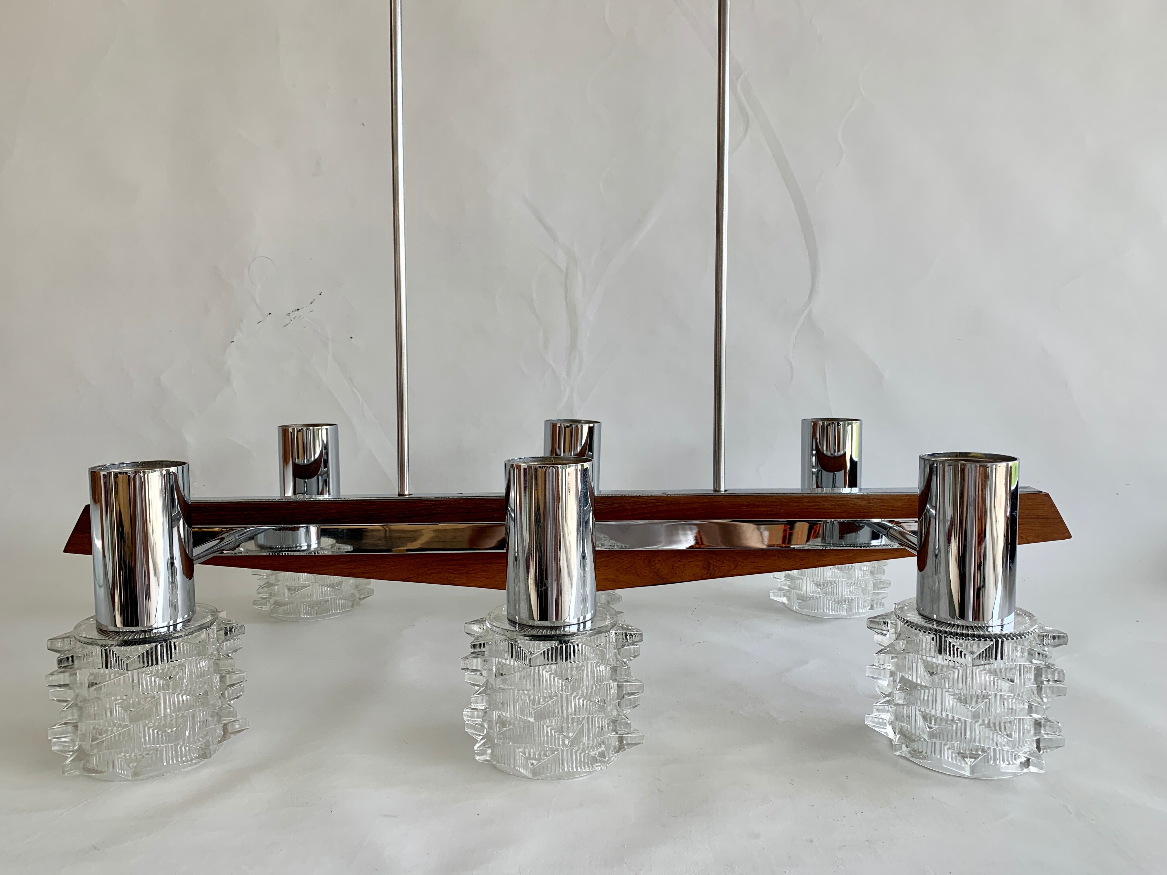 Vintage chandelier Raak, 70s