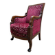 Fauteuil - Bergère époque Empire en acajou