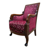 Armchair - Empire period bergère in mahogany