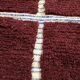 Handmade pure wool carpet, traditional Moroccan, size 200 x 300 cm.
