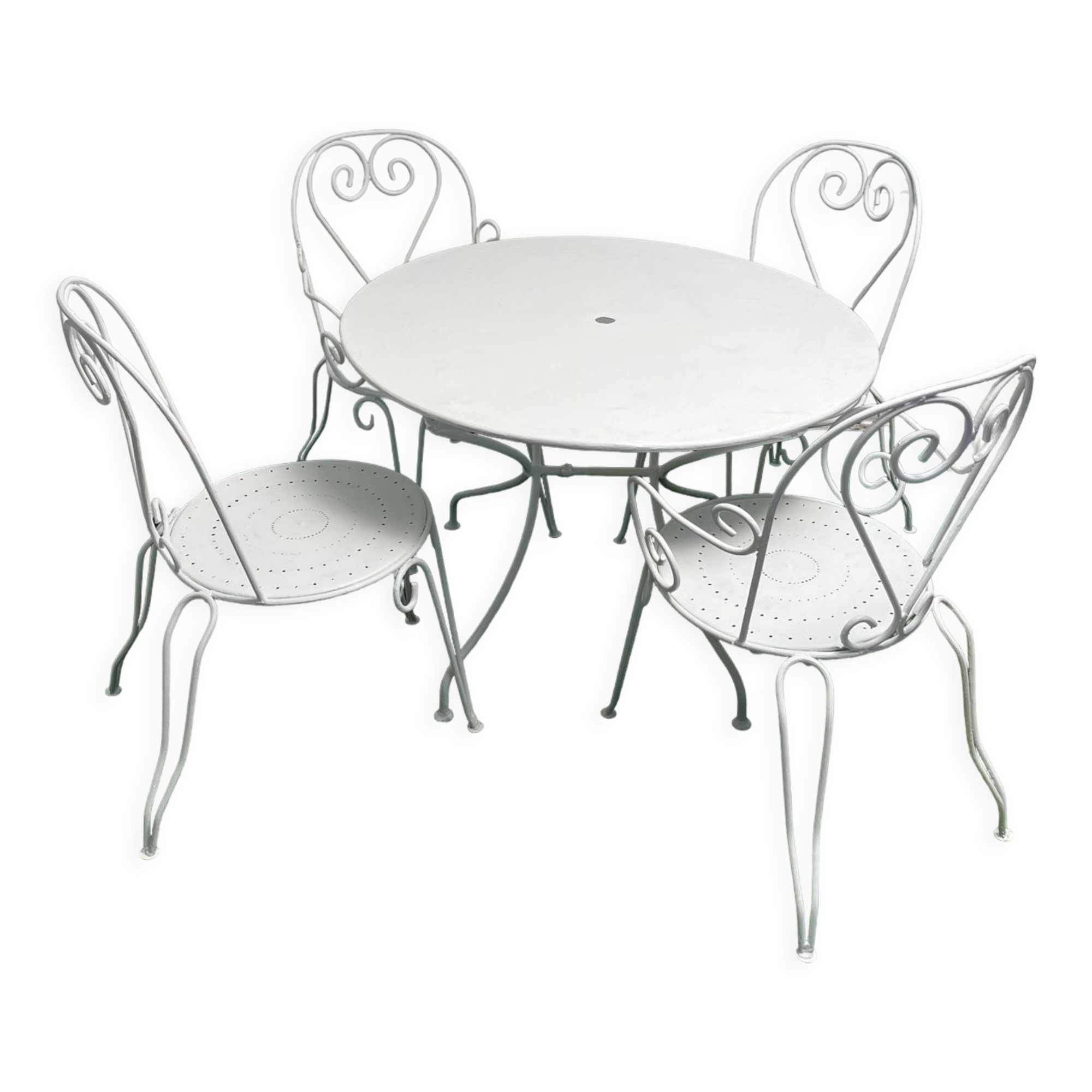 Garden furniture wrought iron year 50-60