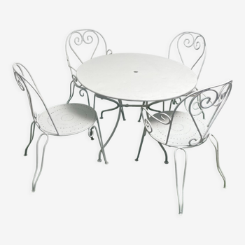 Garden furniture wrought iron year 50-60