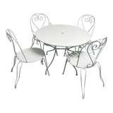 Garden furniture wrought iron year 50-60