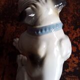 Gräfenthal - porcelain dog - H 12 cm