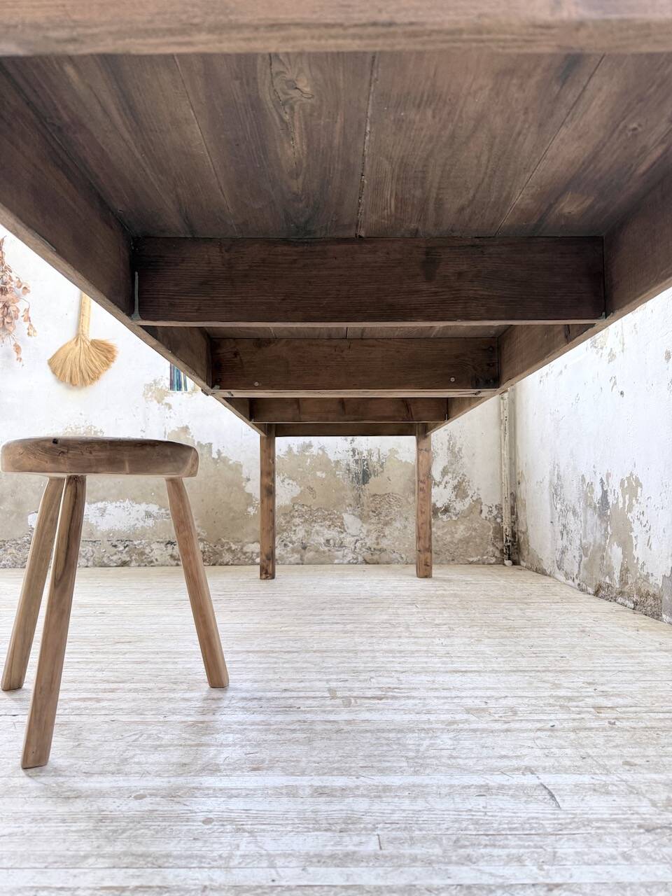 Farm table in pine 1950 250cm