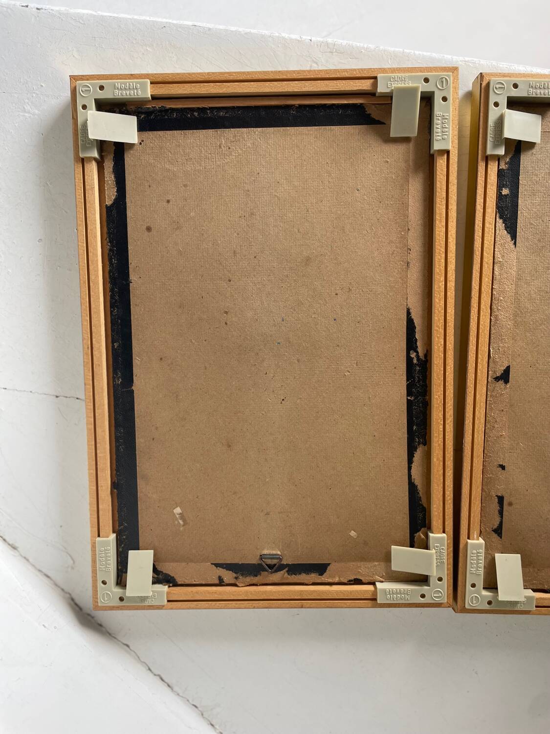 2 frames with old engravings “journal des demoiselles”