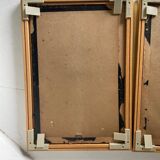2 frames with old engravings “journal des demoiselles”