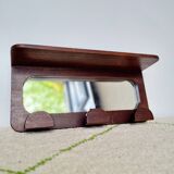 Antique coat rack in mirror wood