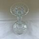 Glass candle holder
