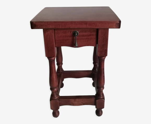 Table de chevet porte plantes