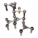 5 modular candle holders Nagel Bmf 1960s