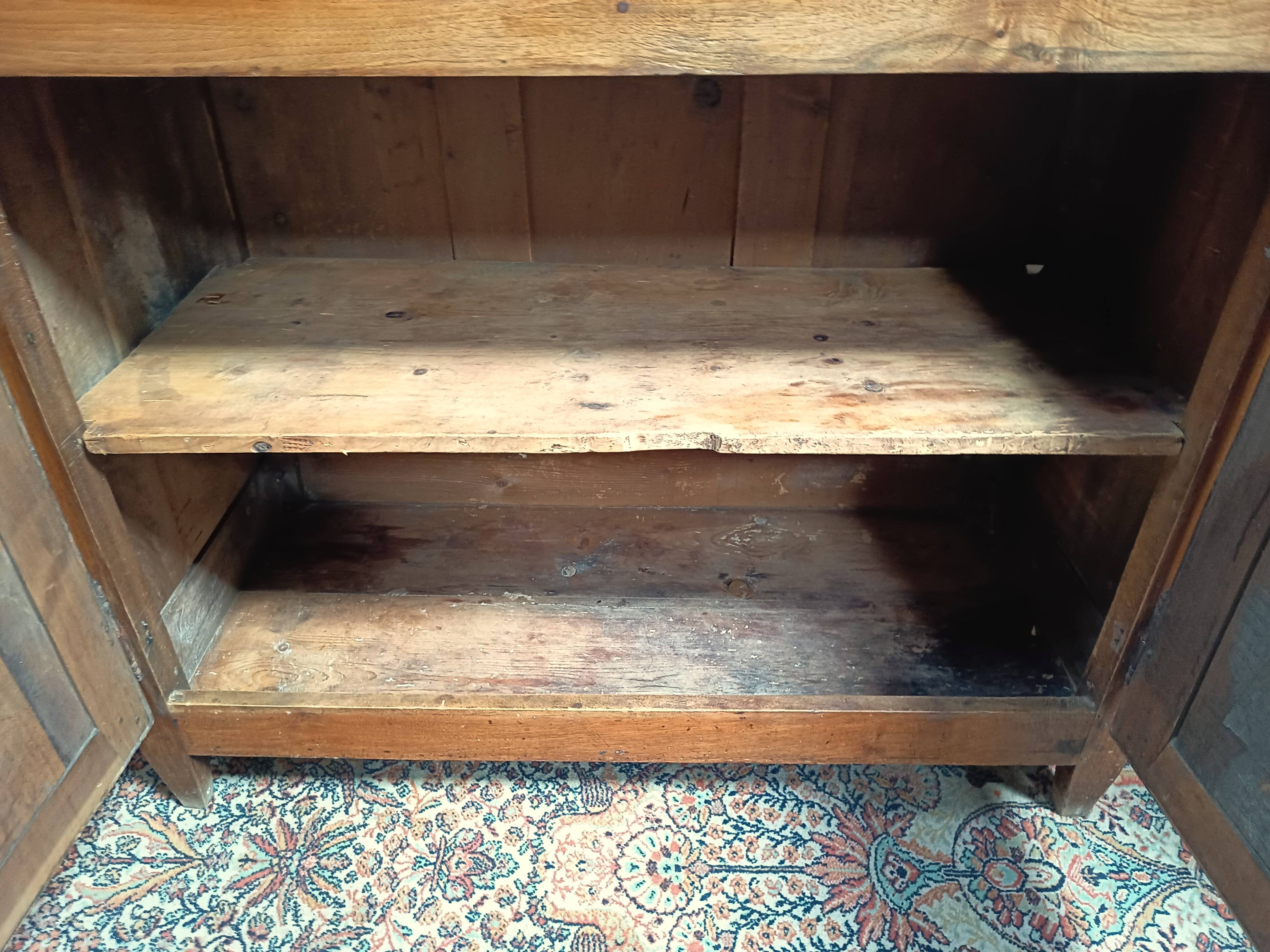 Louis XVI height buffet in walnut