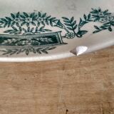 Old saucière terre de fer - earthenware Longchamp "Lutèce"