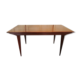 Scandinavian dining table in rosewood