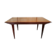 Scandinavian dining table in rosewood