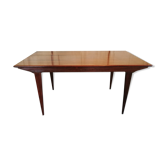 Scandinavian dining table in rosewood