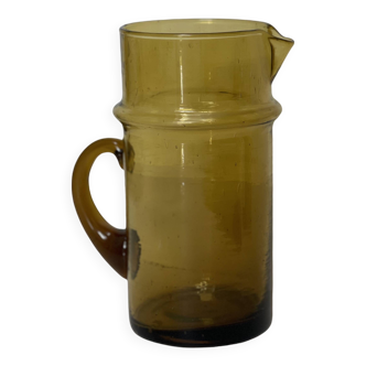 Beldi glass carafe