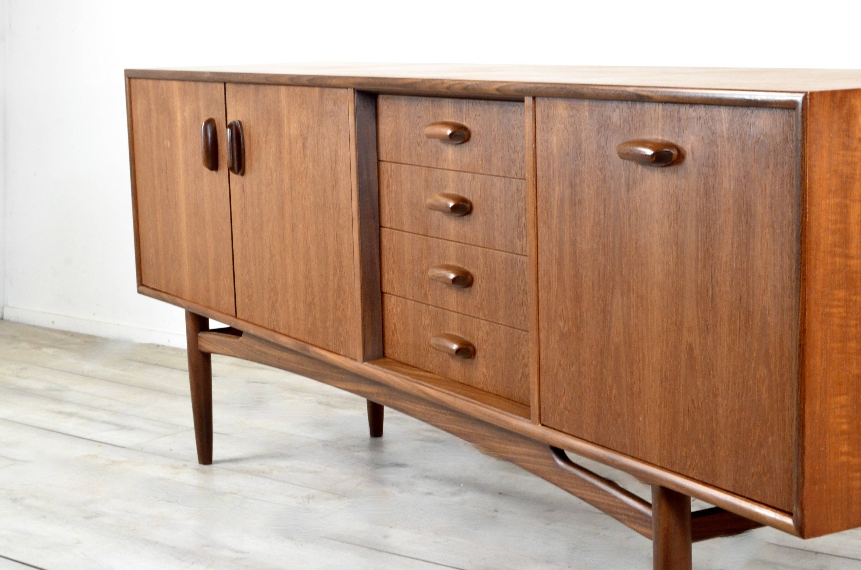 G Plan Sideboard, Long John in Afromosia and Teak