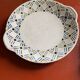 Set of two iron earthenware dishes from the 1930s