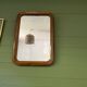 Old rectangular mirror