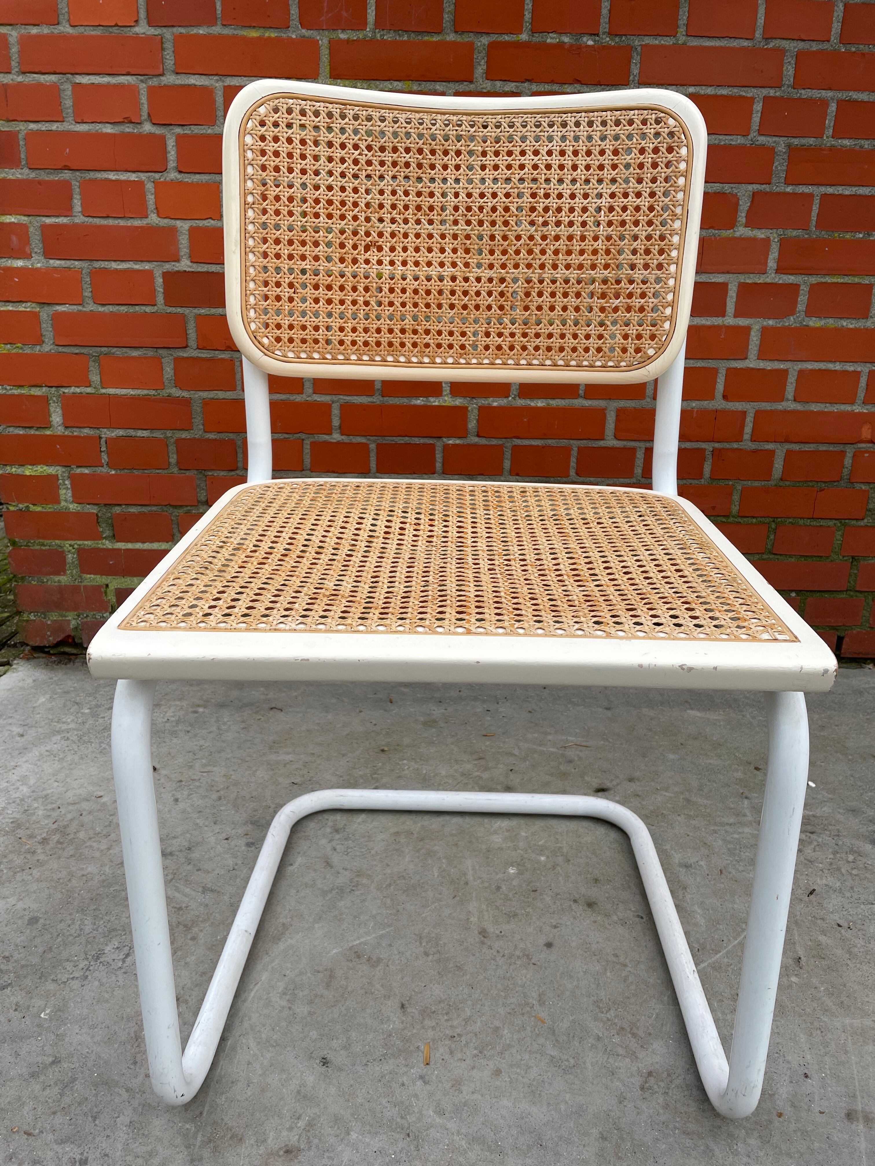 Cesca design chair b32 model white