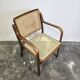 Fauteuil en bois cintré des années 60