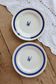 Vintage Gien Gondolo Biscuit dessert plate set