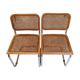 Cesca B32 chairs by Marcel Breuer