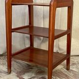 Teak sofa end table 1950 France