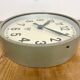 Industrial factory wall clock from Pragotron 1950s