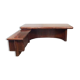 Bureau de direction danois Dyrlund Super Skyline en bois et placage de palissandre, 1970