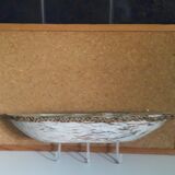 Small shelf to hang in patinated wood corded tower