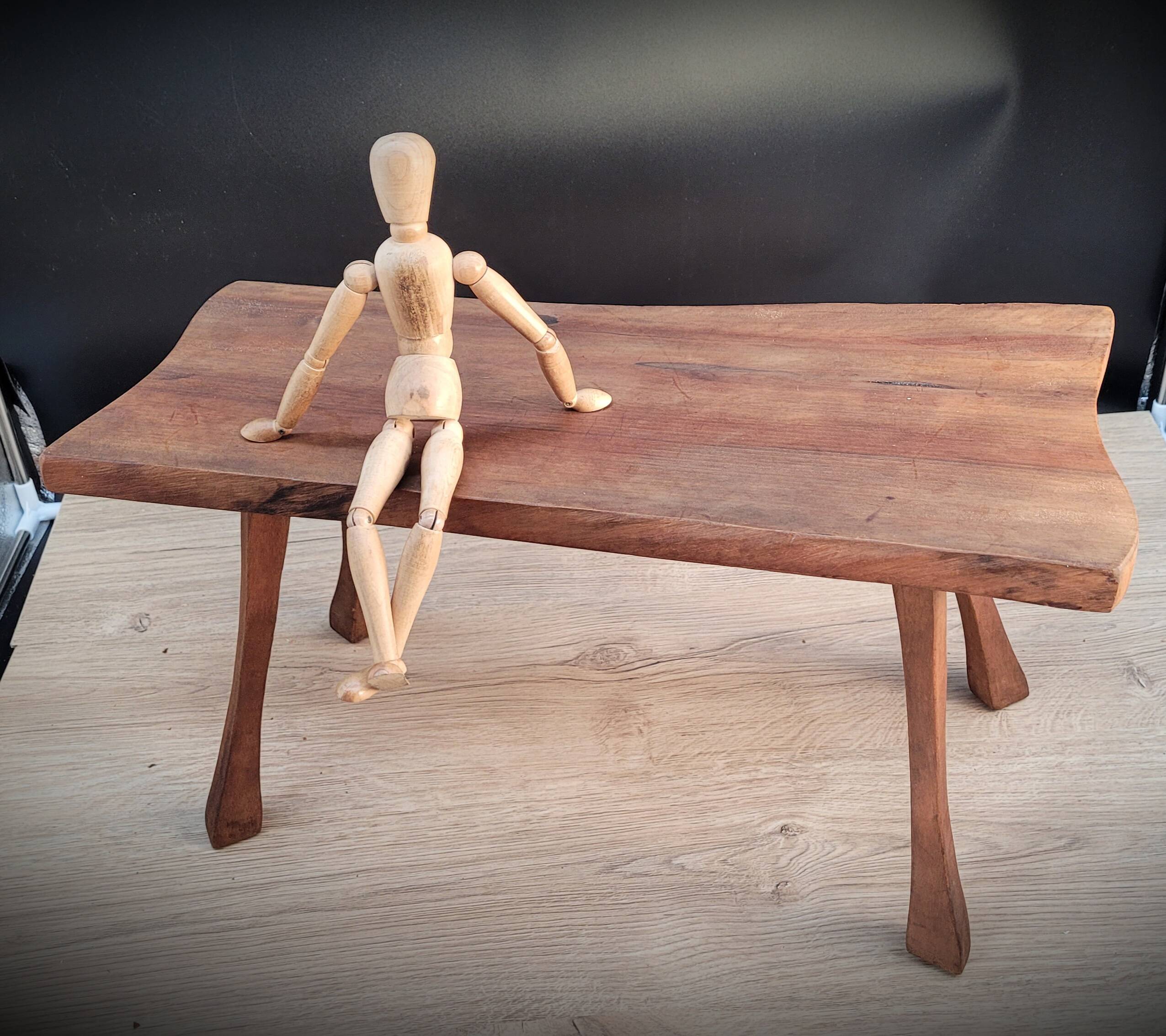 Solid wood coffee table