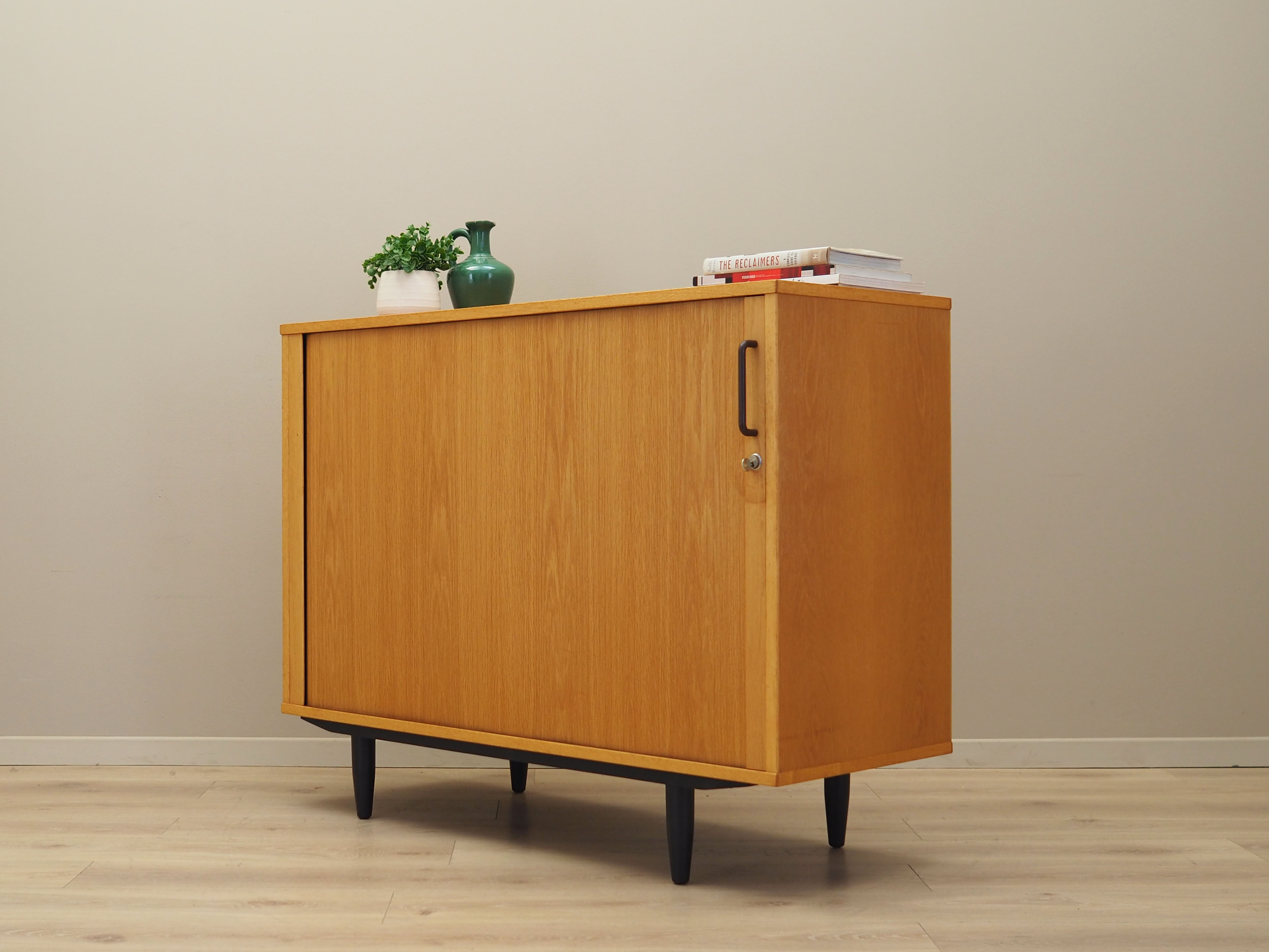 Ash cabinet, Danish design, 1970s, manufactured by Labofa Møbler