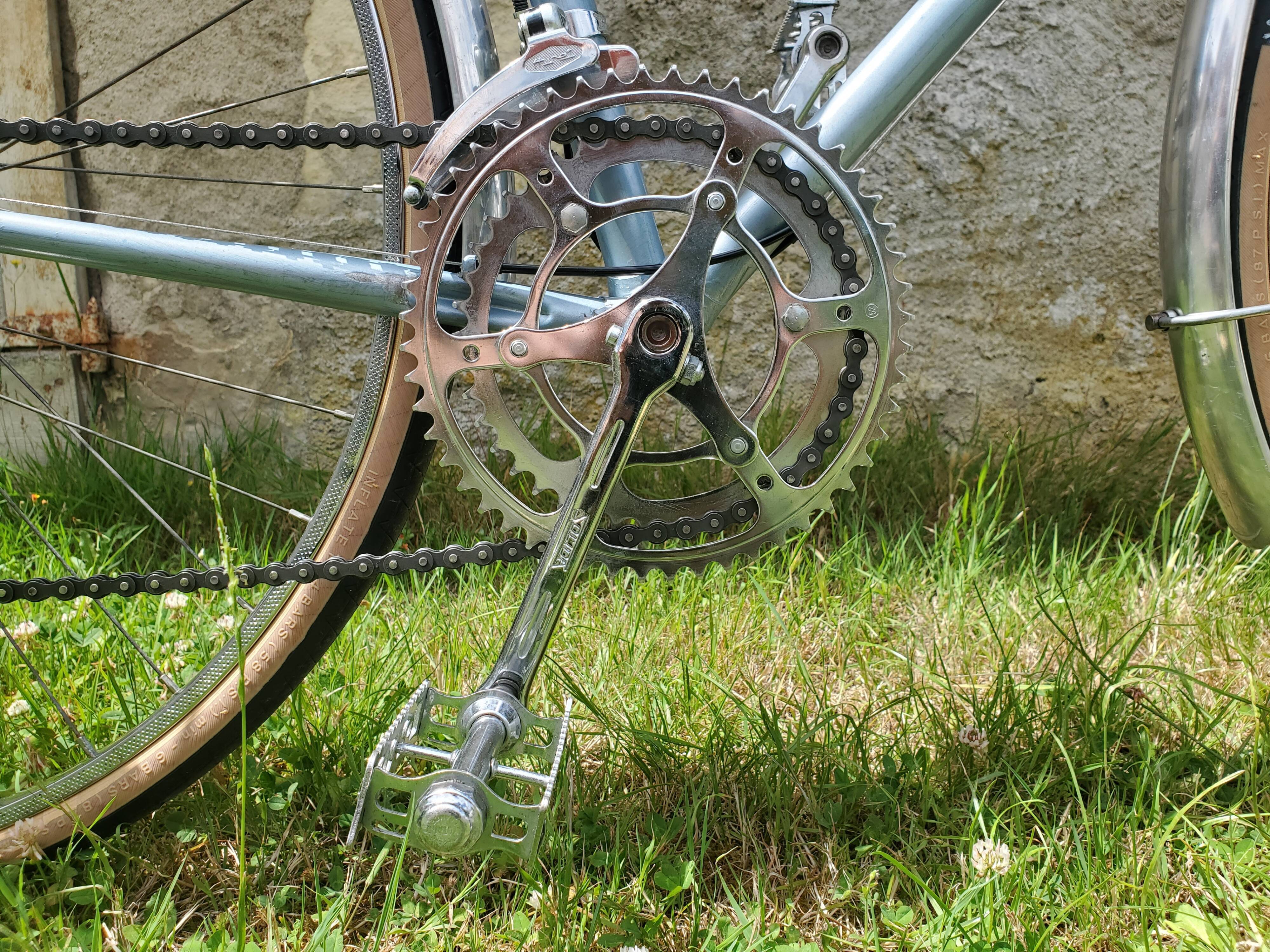 Vélo vintage ancien randonneuse Roy restauré
