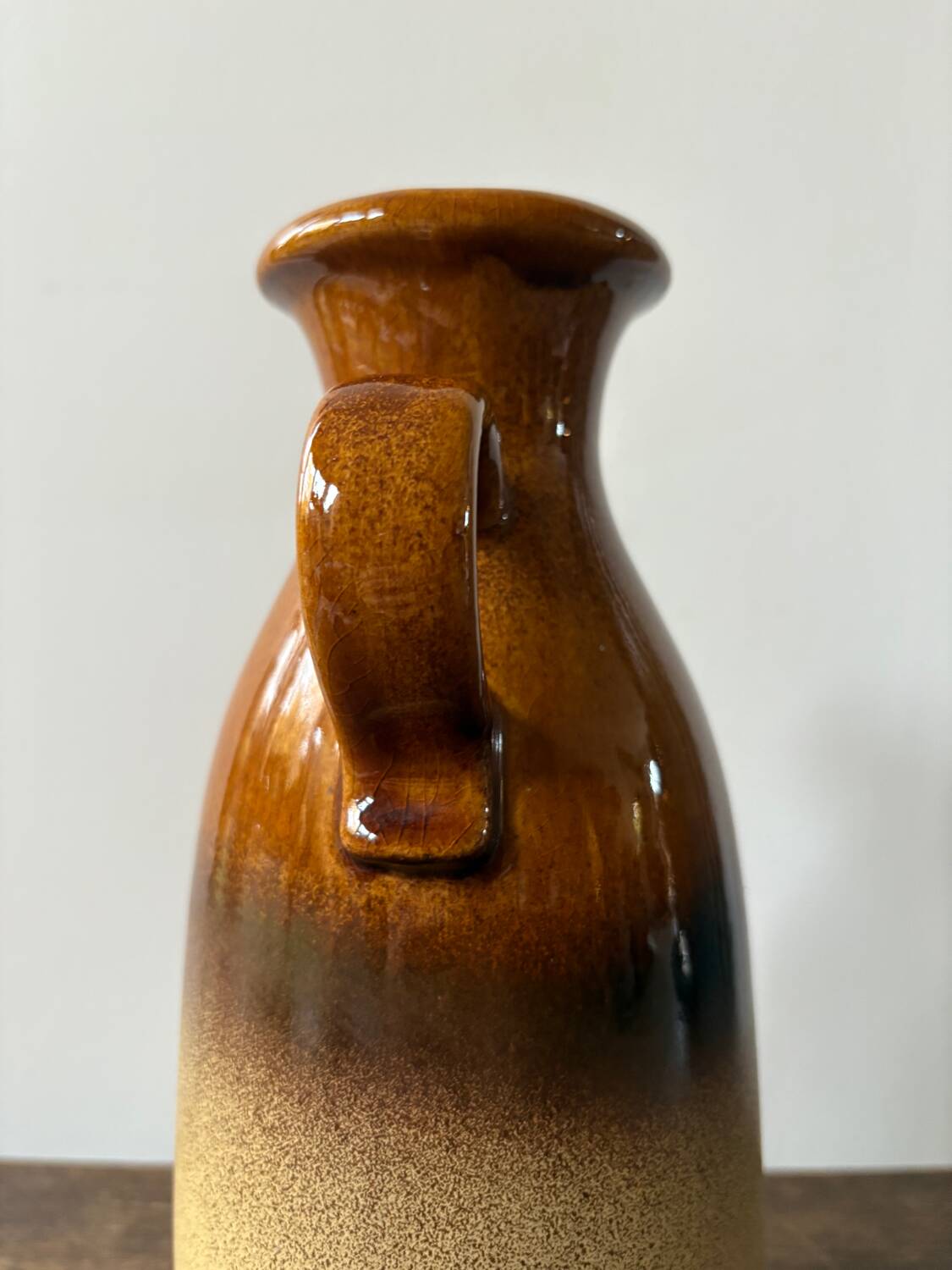 Ceramic vase from the 1960s, West Germany