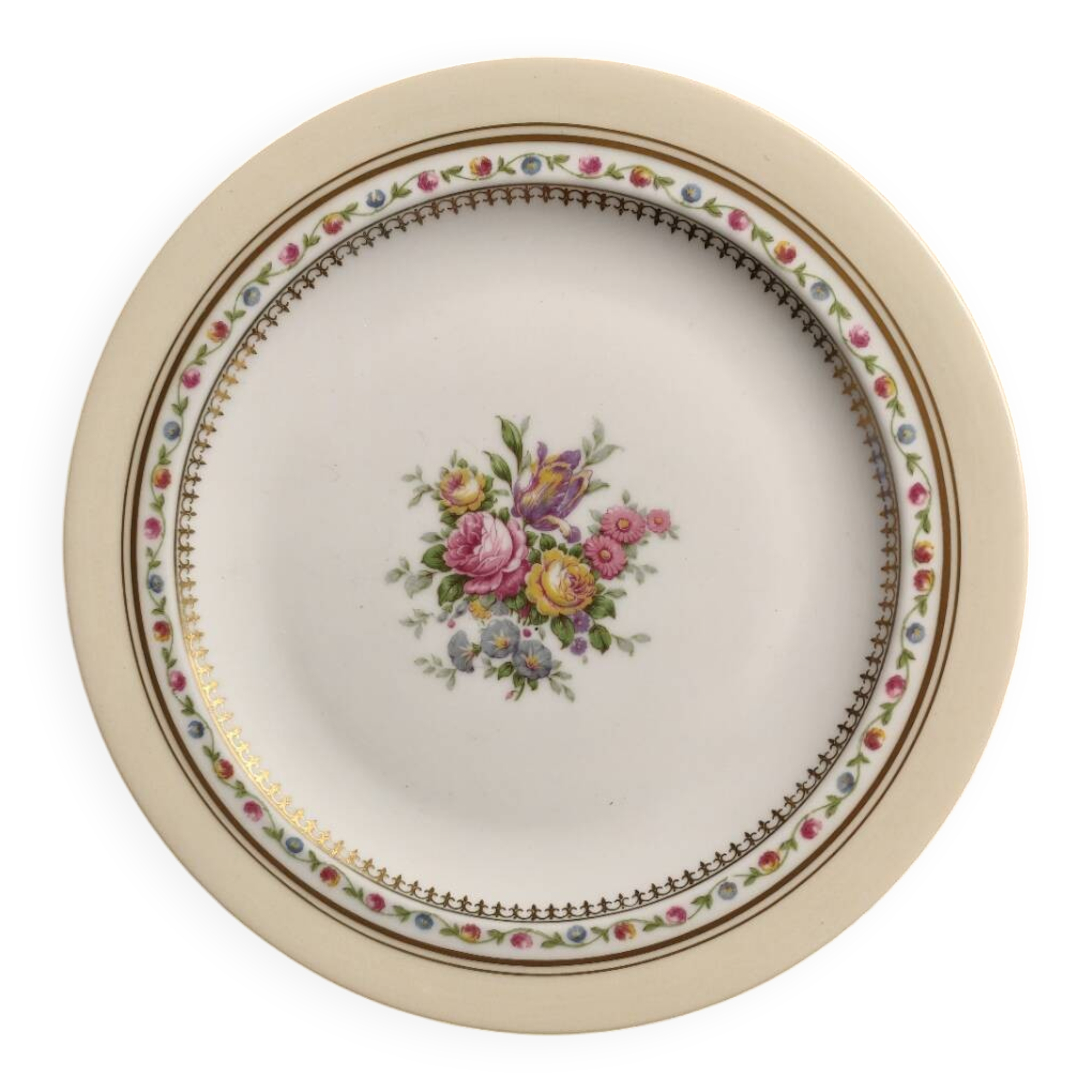 Limoges porcelain dinner service – Raynaud & Cie – Gilding ok
