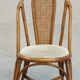 Bureau et chaise en bambou et rotin