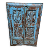 Old Shekhawati cabinet in Burmese teak