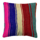 Vintage turkish kilim cushion cover , 40 x 40 cm