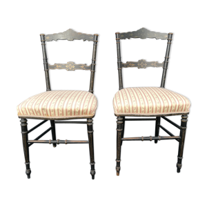 Paire de chaises, Napoléon - iii