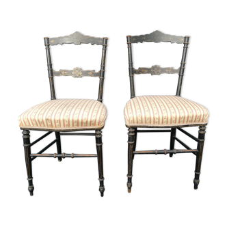 Pair of chairs Napoleon III