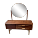 Vintage 1960s Danish Scandinavian dressing table chest of drawers with 2 drawers